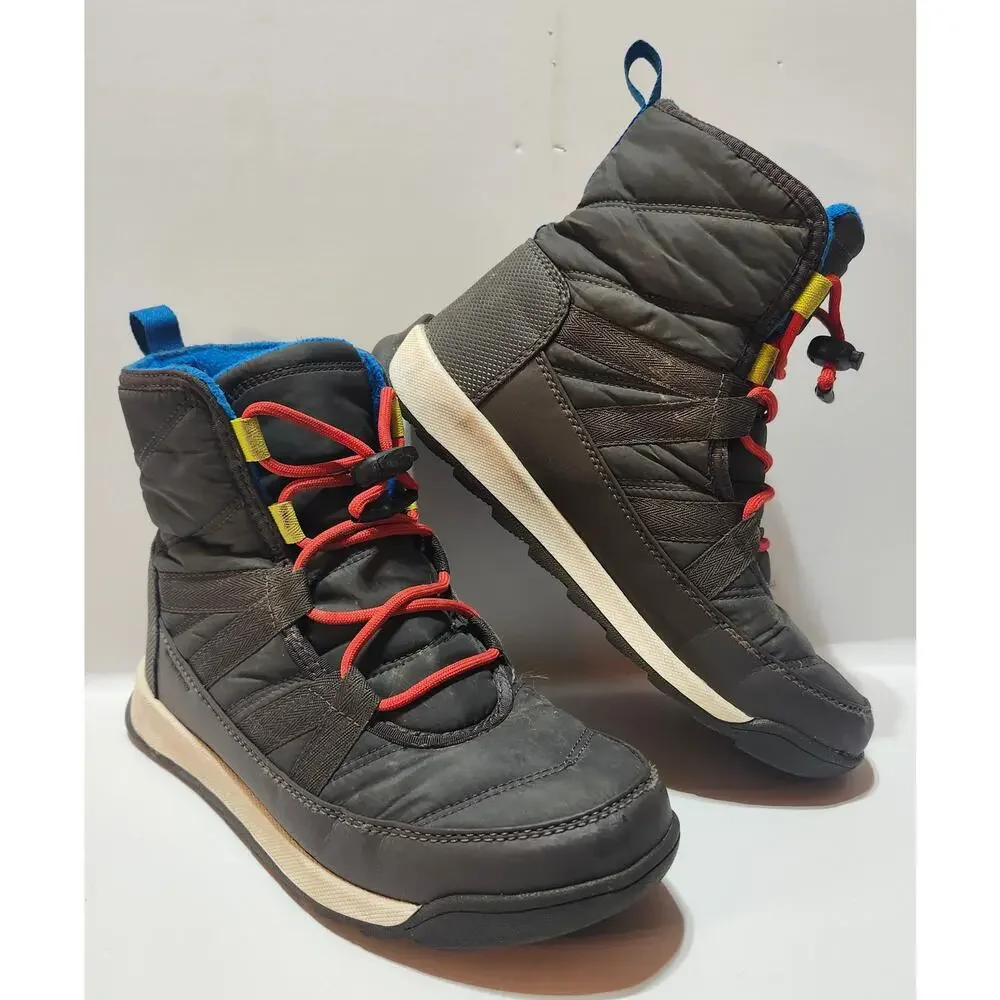 Sorel Whitney II Short Lace Youth Size 5 Waterproof Snow Boots NY3903-093